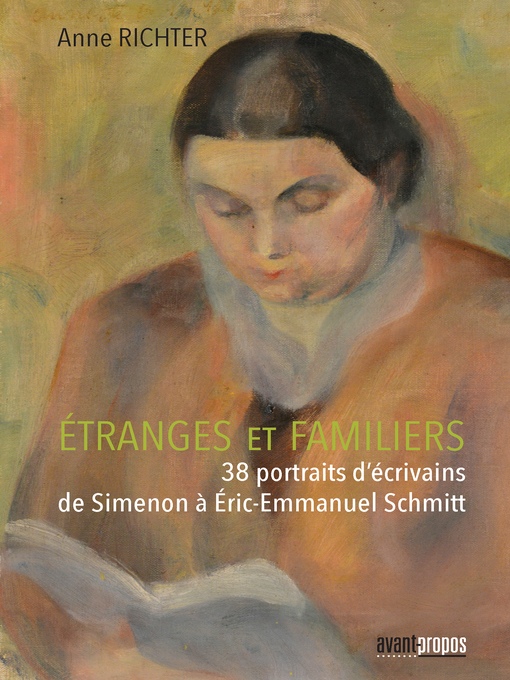 Title details for Étranges et familiers by Anne Richter - Available